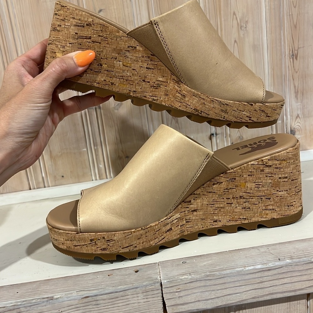 Sorel Cameron Wedge Mule Sandals - Picture 5 of 11